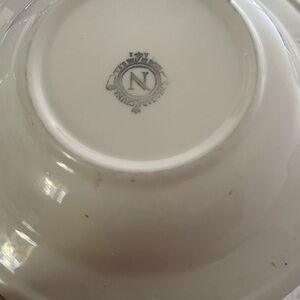 Beautiful antique plates and glassware